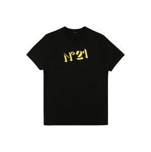 N°21 Tričko  čierna / žltá