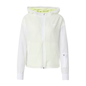 Lacoste Sport Sportjacke  biela / svetložltá