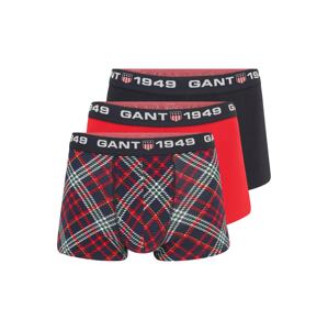 GANT Boxershorts 'TARTAN'  námornícka modrá / červená / biela