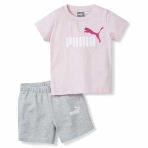 PUMA Set  biela / sivá melírovaná / pastelovo ružová / cyklaménová