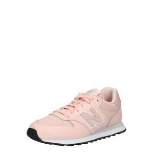 new balance Nízke tenisky  svetloružová / biela / svetlohnedá / strieborná