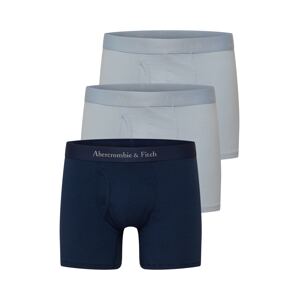 Abercrombie & Fitch Boxerky  pastelovo modrá / tmavomodrá / čierna