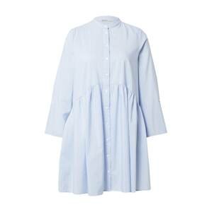 ONLY Košeľové šaty 'Ditte'  modrá / biela