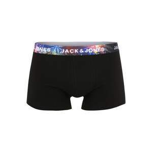 JACK & JONES Boxerky  čierna / modrá / biela / červená / žltá