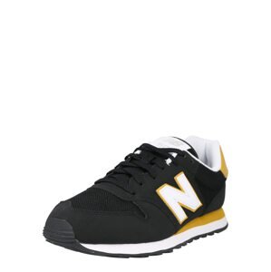 new balance Nízke tenisky  čierna / biela / zlatá žltá