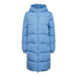 Pieces Petite Zimný kabát 'Bee'  nebesky modrá