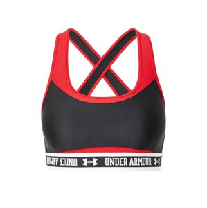 UNDER ARMOUR Športová podprsenka  červená / čierna / biela