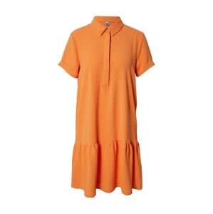 JDY Košeľové šaty  oranžová