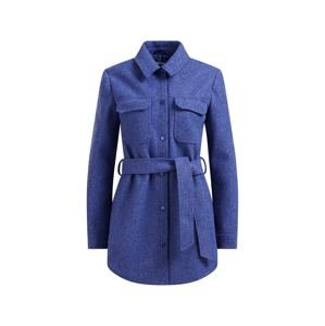 WE Fashion Prechodný kabát  modrofialová