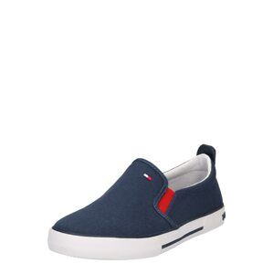 TOMMY HILFIGER Tenisky  tmavomodrá / červená