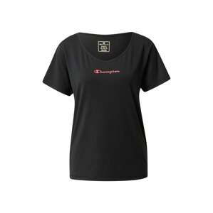 Champion Authentic Athletic Apparel Sportshirt  čierna / ružová