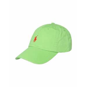 Polo Ralph Lauren Čiapka  kiwi / ohnivo červená