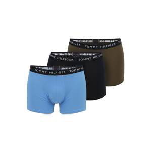 Tommy Hilfiger Underwear Boxerky  svetlomodrá / olivová / čierna / biela