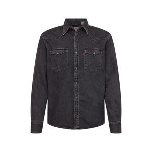 LEVI'S ® Košeľa 'Barstow Western Standard'  čierny denim