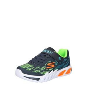 SKECHERS Tenisky 'Vorlo'  tyrkysová / tmavomodrá / zelená / oranžová