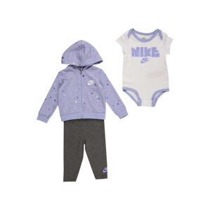 Nike Sportswear Set  tmavosivá / svetlofialová / prírodná biela