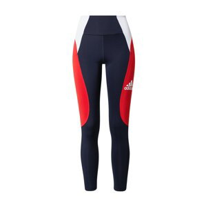 ADIDAS SPORTSWEAR Športové nohavice  námornícka modrá / červená / biela