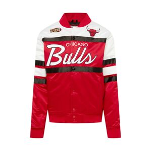 Mitchell & Ness Prechodná bunda  červená / biela / čierna