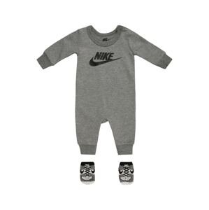 Nike Sportswear Set  sivá melírovaná / čierna / biela