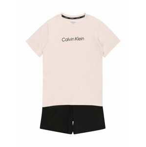 Calvin Klein Underwear Pyžamo  telová / čierna