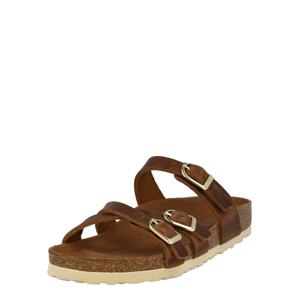 BIRKENSTOCK Šľapky 'Franca'  hrdzavohnedá