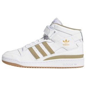 ADIDAS ORIGINALS Členkové tenisky 'Forum'  biela / zlatá / žltá