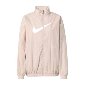 Nike Sportswear Prechodná bunda  pastelovo ružová / biela