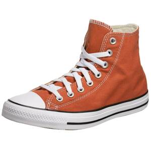 CONVERSE Členkové tenisky 'Chuck Taylor All Star'  oranžovo červená / biela / čierna