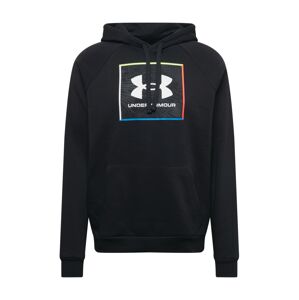 UNDER ARMOUR Športová mikina  čierna / biela / modrá / červená / svetložltá