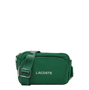 LACOSTE Taška cez rameno 'Active '  zelená / biela