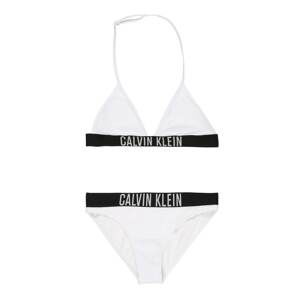 Calvin Klein Swimwear Bikiny  svetlosivá / čierna / biela