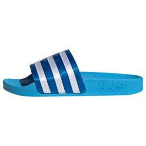 ADIDAS ORIGINALS Šľapky 'Adilette'  modrá / biela