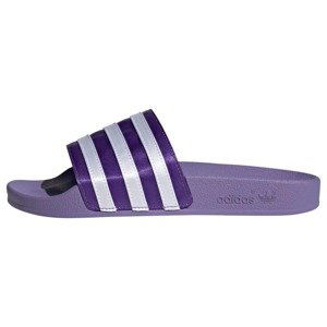 ADIDAS ORIGINALS Šľapky 'Adilette'  tmavofialová / levanduľová / biela