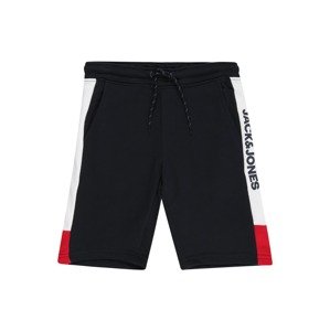 Jack & Jones Junior Nohavice  červená / čierna / biela