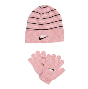 Nike Sportswear Čiapky  svetloružová / čierna