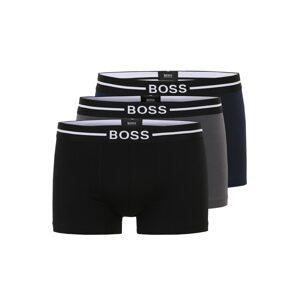 BOSS Black Boxerky  čierna / tmavosivá / biela / námornícka modrá