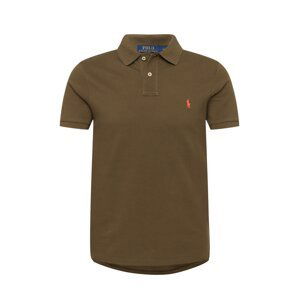 Polo Ralph Lauren Tričko  olivová / oranžová