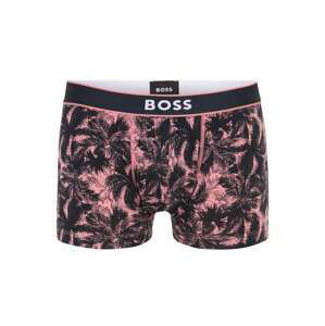 BOSS Casual Boxerky  ružová / čierna