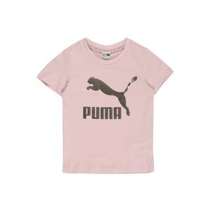 PUMA Tričko  svetloružová / tmavosivá