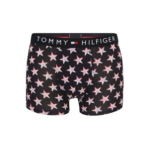 TOMMY HILFIGER Boxerky  biela / čierna / červená