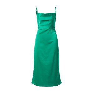 Missguided Kokteilové šaty 'CAMI'  zelená