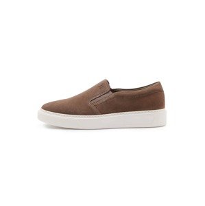 Boggi Milano Slip-on obuv 'Suede'  svetlohnedá