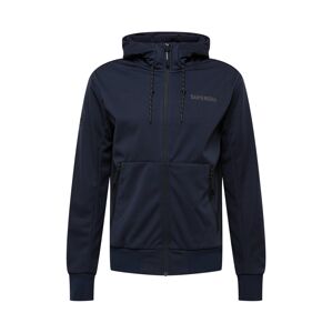 Superdry Športová bunda 'Tech'  biela / tmavomodrá