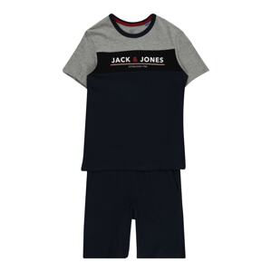 Jack & Jones Junior Set  námornícka modrá / sivá melírovaná / čierna / krvavo červená