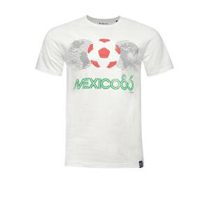 Recovered Tričko 'Fifa World Cup 1986'  zelená / červená / čierna / biela