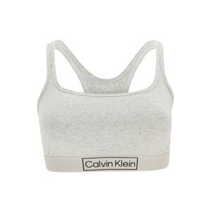 Calvin Klein Underwear Plus Podprsenka  sivá / čierna