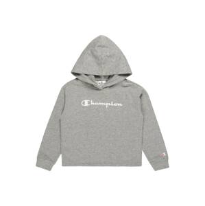 Champion Authentic Athletic Apparel Mikina  biela / sivá melírovaná