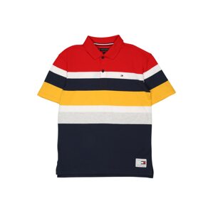 TOMMY HILFIGER Tričko  námornícka modrá / červená / žltá / biela / svetlosivá