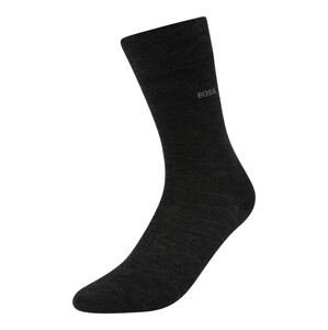 BOSS Casual Ponožky 'William'  sivá melírovaná / antracitová