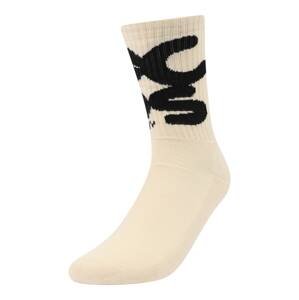GCDS Ponožky 'ANDY'  čierna / biela ako vlna